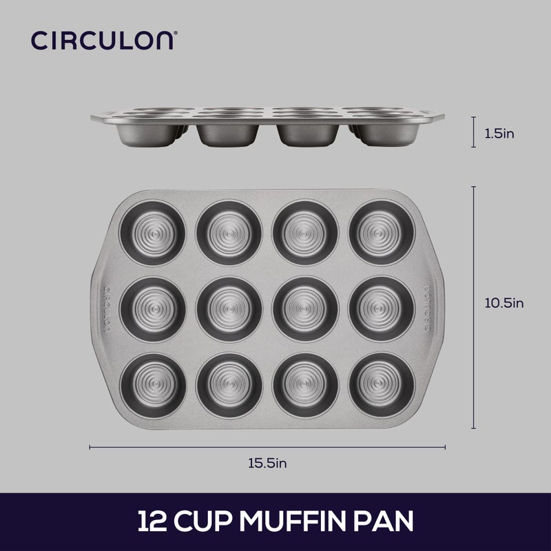 Circulon Bakeware 12 Cup Muffin Pan - Image 2